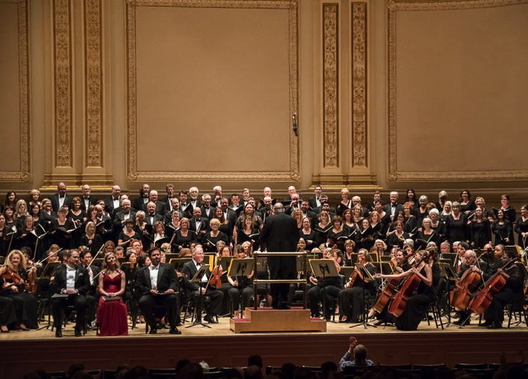 Orange Community Master Chorale and Symphony Irvine at Carnegie Hall