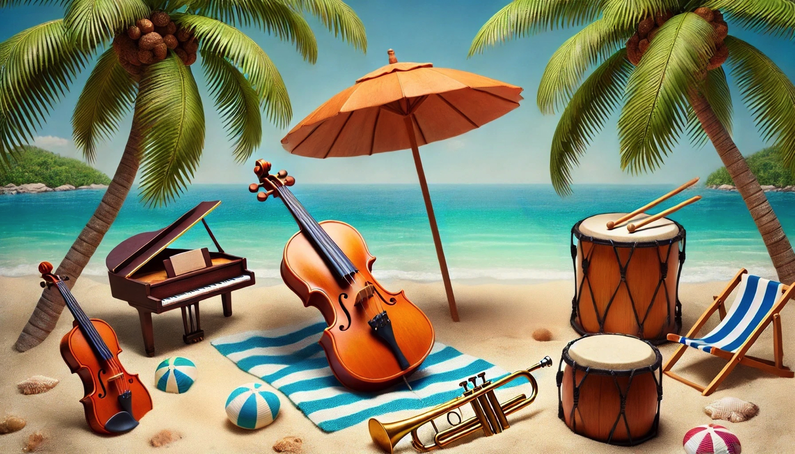 Instruments on the Beach