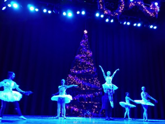 Christmas Tree Scene from The Nutcracker